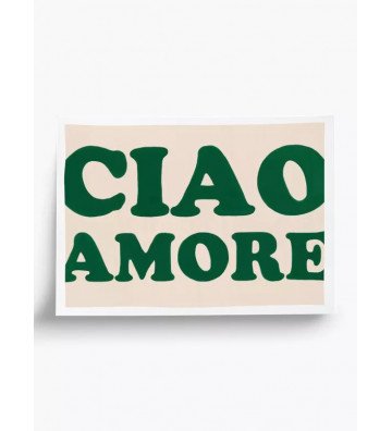 Affiche Ciao Amore - 21x29,7cm