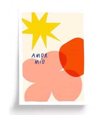Affiche Amor Mio - 29,7x42cm
