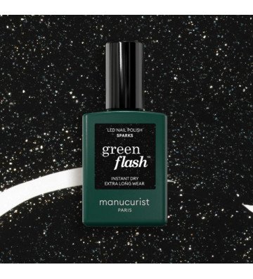 Vernis Green Flash - Sparks