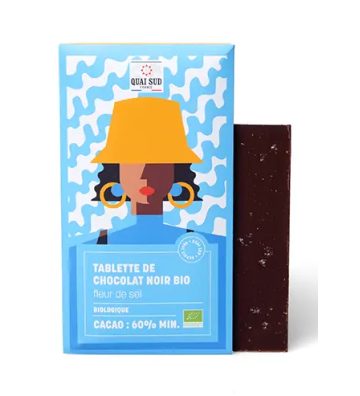 Chocolat Noir Bio - Fleur...