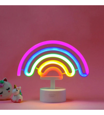 Lampe LED à Effet Néon -...