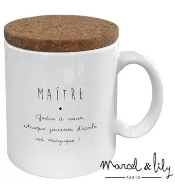 Mug - Maître avec Couvercle...