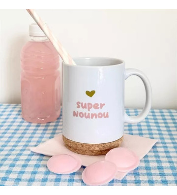 Mug - Super Nounou avec...