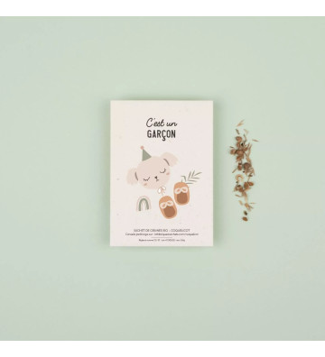 C'est un garçon ! - Sachet...