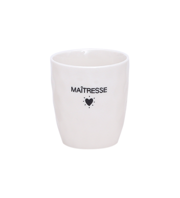 Gobelet message - maîtresse