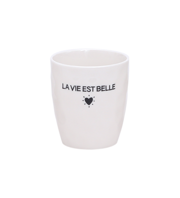 Gobelet message - la vie...
