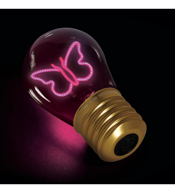 Ampoule LED - Papillon