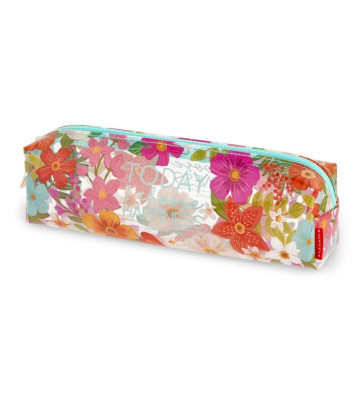 Trousse Transparente - Fleurs