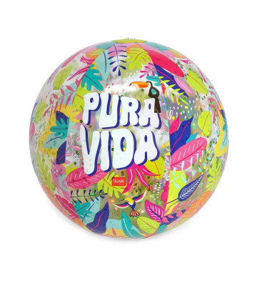 Ballon de Plage Gonflable -...
