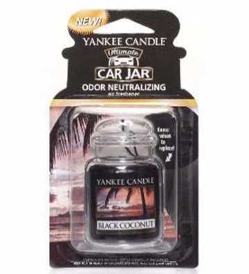 Noix de coco noire - Ultimate Car Jar Yankee Candle - 1