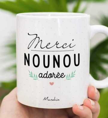 Merci Nounou Adorée - Mug Manahia - 1