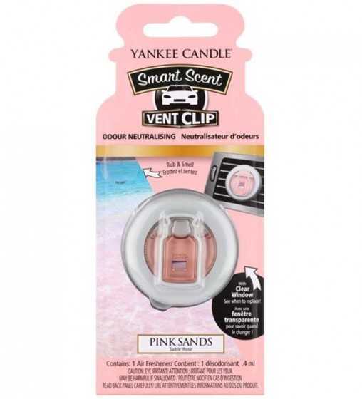 Sables Roses - Smart Scent Car Jar Yankee Candle - 1 Sables Roses - Smart Scent Car Jar Yankee Candle - 1