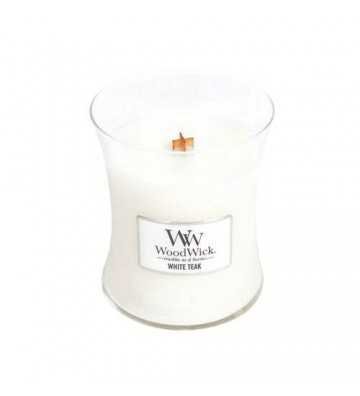 Teck blanc - Moyenne Jarre Wood Wick - 1