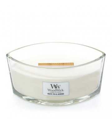 Thé blanc & jasmin - Ellipse Wood Wick - 1