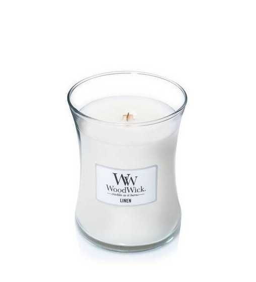 Linge propre - Moyenne Jarre Wood Wick - 1 Linge propre - Moyenne Jarre Wood Wick - 1