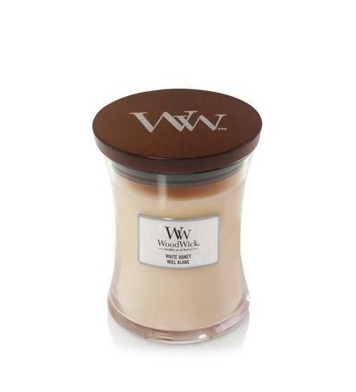 Miel blanc - Moyenne Jarre Wood Wick - 1 Miel blanc - Moyenne Jarre Wood Wick - 1