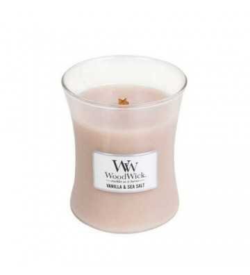 Vanille & Sel marin - Moyenne Jarre Wood Wick - 1