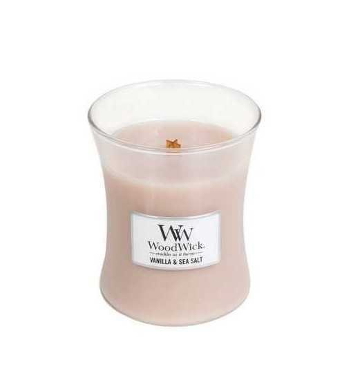 Vanille & Sel marin - Moyenne Jarre Wood Wick - 1 Vanille & Sel marin - Moyenne Jarre Wood Wick - 1