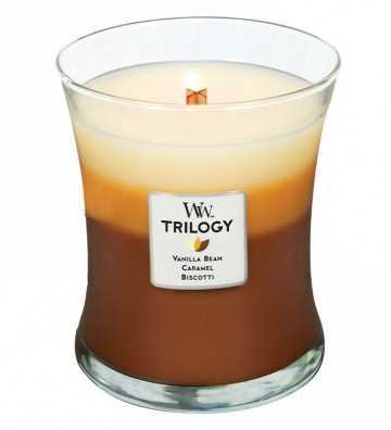 Trilogy Café Gourmand - Moyenne Jarre Wood Wick - 1