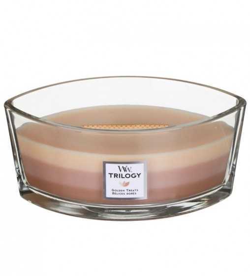 Trilogy Délices dorés - Ellipse Wood Wick - 1 Trilogy Délices dorés - Ellipse Wood Wick - 1