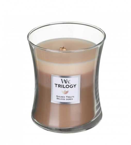 Trilogy Délices dorés - Moyenne Jarre Wood Wick - 1 Trilogy Délices dorés - Moyenne Jarre Wood Wick - 1