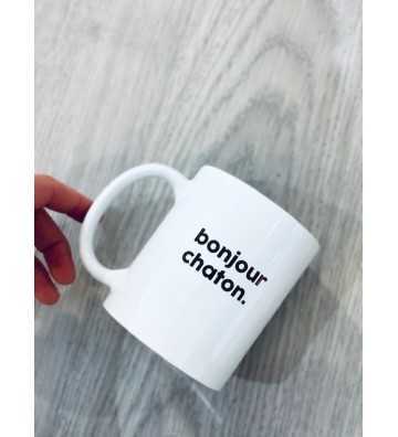 Mug Bonjour Chaton