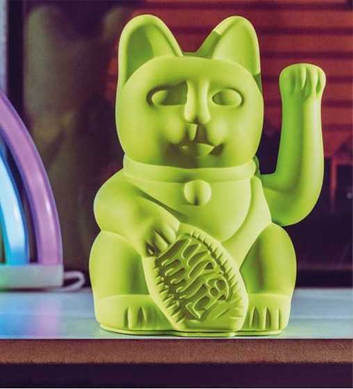 Lucky Cat - Neon Vert Donkey - 1 Lucky Cat - Neon Vert Donkey - 1