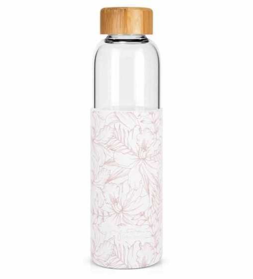 Bouteille en verre Hibiscus Bouteille en verre Hibiscus