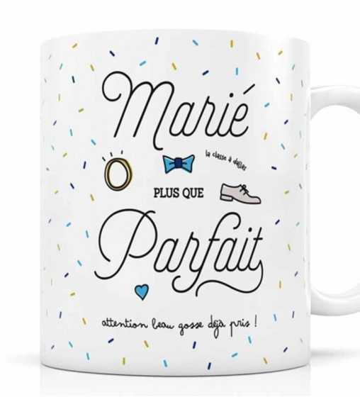 Mug Marié plus que Parfait Créa-Bisontine - 1 Mug Marié plus que Parfait Créa-Bisontine - 1