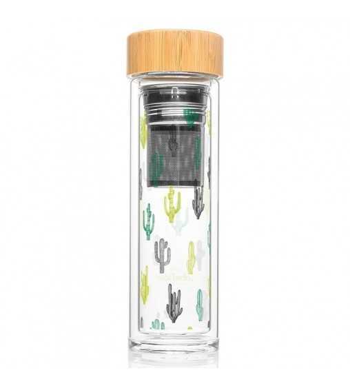 Bouteille infuseur Cactus Créa-Bisontine - 1 Bouteille infuseur Cactus Créa-Bisontine - 1