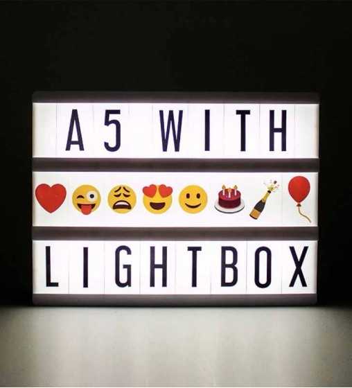 Lightbox A5 Noire Locomocéan - 1 Lightbox A5 Noire Locomocéan - 1