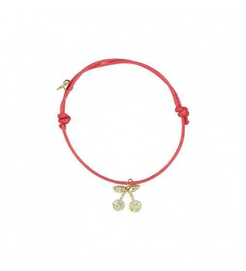 Bracelet enfant cerise Obi Obi - 1 Bracelet enfant cerise Obi Obi - 1