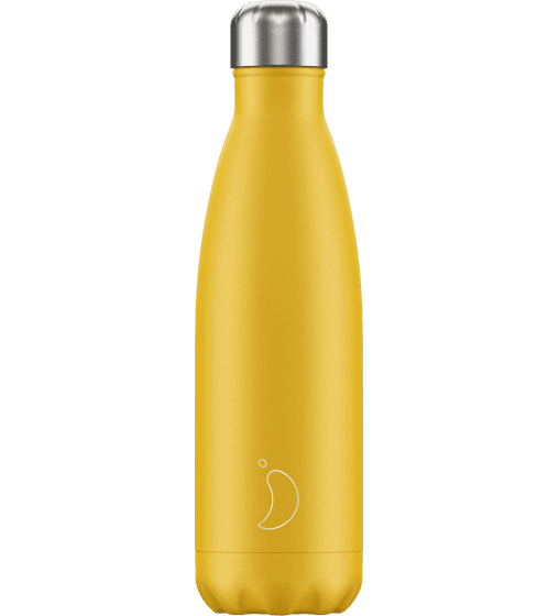 Bouteille Matte Jaune 500ml Chilly'S Bottle - 1 Bouteille Matte Jaune 500ml Chilly'S Bottle - 1