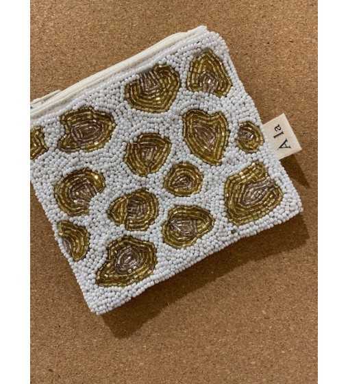 Pochette Perles Léopard À la Collection - 1 Pochette Perles Léopard À la Collection - 1