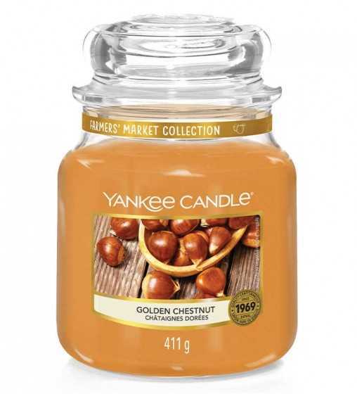 Châtaigne Dorées - Moyenne Jarre Yankee Candle - 1 Châtaigne Dorées - Moyenne Jarre Yankee Candle - 1