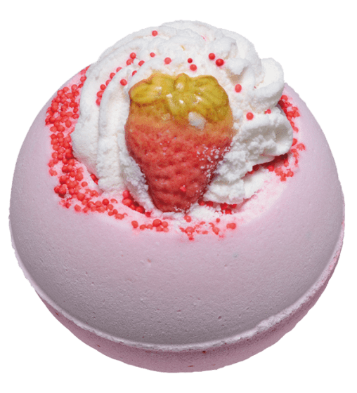 Strawberry Sunrise - Boule de Bain Bomb Cosmetics - 1 Strawberry Sunrise - Boule de Bain Bomb Cosmetics - 1