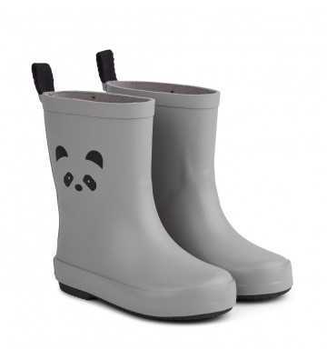 Bottes de pluie caoutchouc Panda Liewood - 1