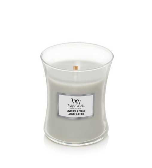 Lavande et Cèdre - Moyenne Jarre Wood Wick - 1 Lavande et Cèdre - Moyenne Jarre Wood Wick - 1