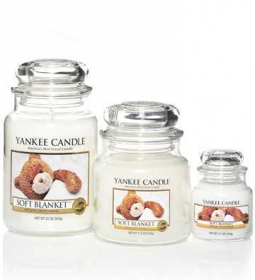 Couverture douce - Petite Jarre Yankee Candle - 2