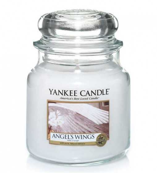 Ailes d'ange - Moyenne Jarre Yankee Candle - 1 Ailes d'ange - Moyenne Jarre Yankee Candle - 1