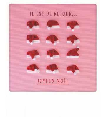 Pickmotion Il Est De Retour Joyeux Noel Carte Double Enveloppe Pickmotion Il Est De Retour Joyeux Noel Carte Double Enveloppe