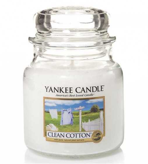 Coton Frais - Moyenne Jarre Yankee Candle - 1 Coton Frais - Moyenne Jarre Yankee Candle - 1