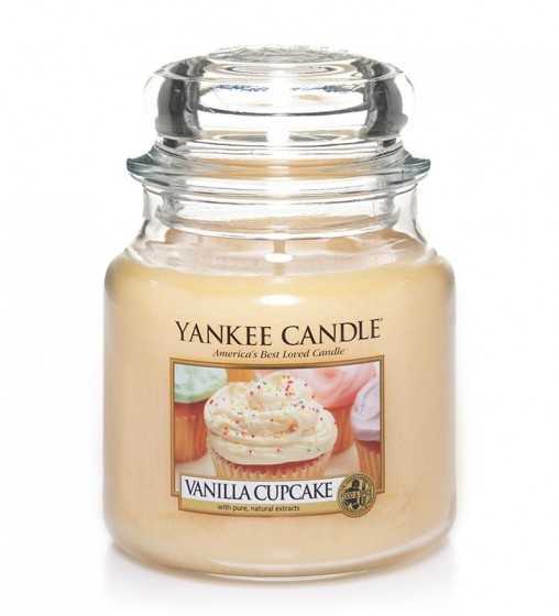 Gâteau à la vanille - Moyenne Jarre Yankee Candle - 1 Gâteau à la vanille - Moyenne Jarre Yankee Candle - 1