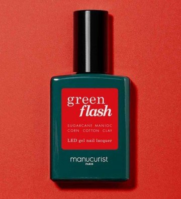 Poppy Red - Vernis Green Flash