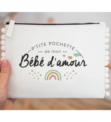 Bébé d'amour - Pochette pompon