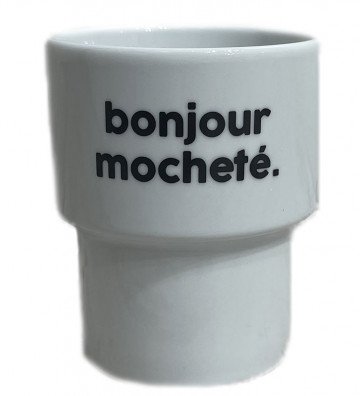 Gobelet Bonjour Mocheté