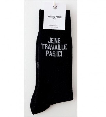 Chaussettes Je ne Travaille...