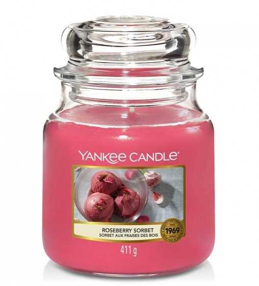 Sorbet aux Fraises des Bois - Moyenne Jarre Yankee Candle - 1 Sorbet aux Fraises des Bois - Moyenne Jarre Yankee Candle - 1