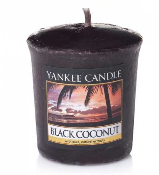 Noix de coco noire - Votive Yankee Candle - 1 Noix de coco noire - Votive Yankee Candle - 1