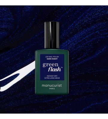 Dark Night- Vernis Green Flash